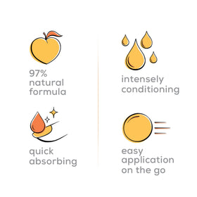 essie apricot oil texture drop highlighting fast-absorbing formula