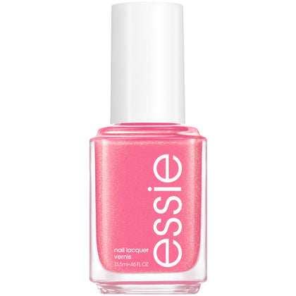 essie bottle front label showing shade and glossy finish benefit