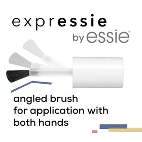 essie open cap with angled brush demonstrating flip-and-angle feature