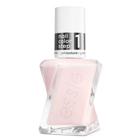 essie bottle front view showing Pre Show Jitters alabaster white and glossy finish