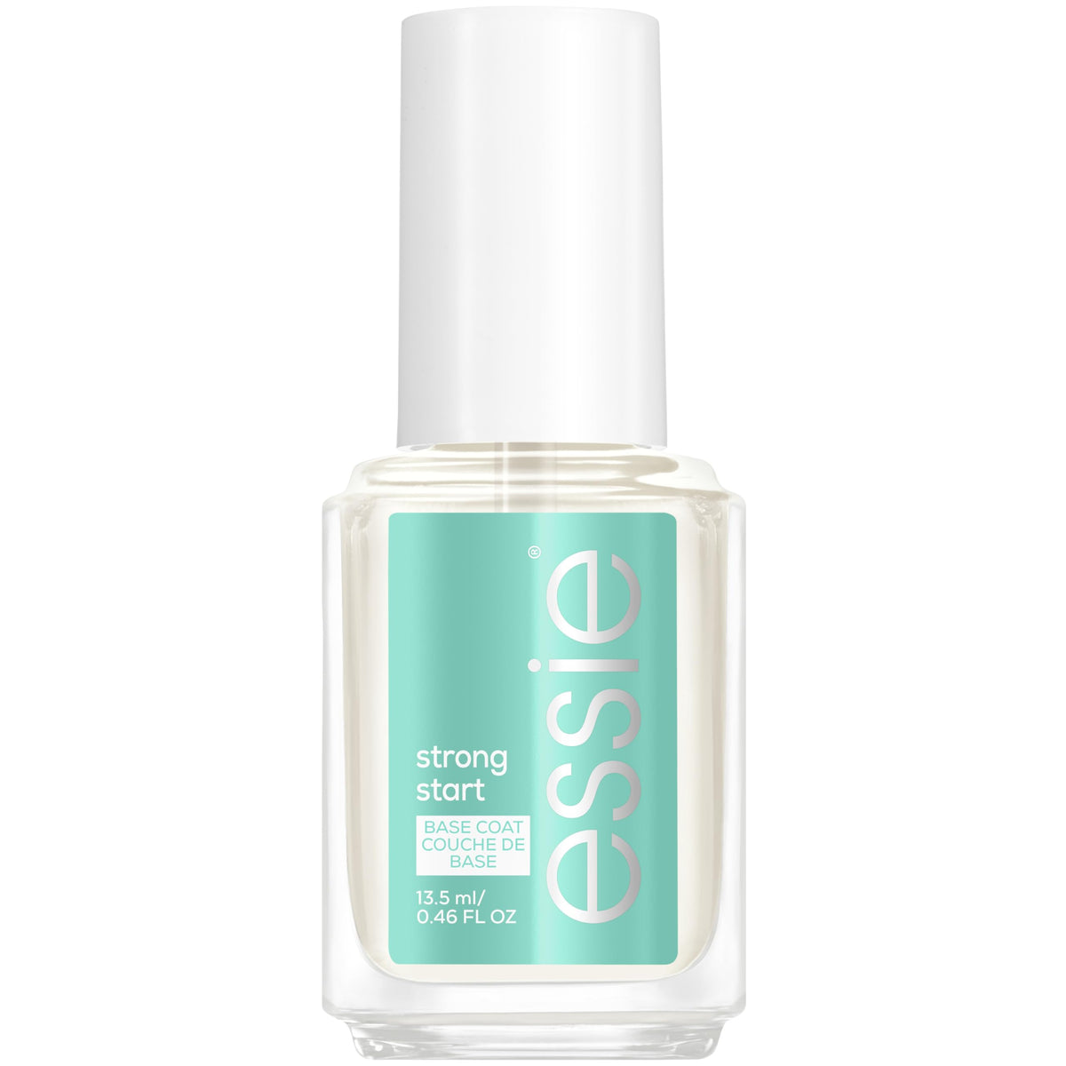 essie brush detail demonstrating smooth application for even base coverage
