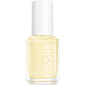 essie front bottle showing lemon-yellow shade and glossy finish