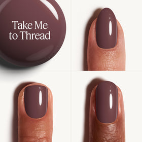 essie bottle cap and brush close-up demonstrating precise application for smooth coverage