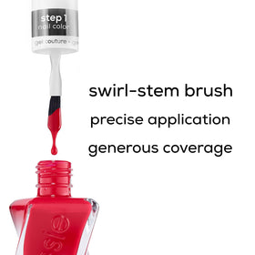 essie glossy texture detail highlighting high-shine finish and chip-resistant surface benefit