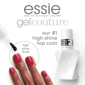 essie brush stroke close-up demonstrating smooth, even coverage benefit