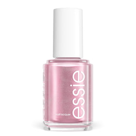 essie Twisted Tutu front bottle view shows pink metallic shade and easy identification