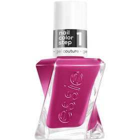 essie bottle front view showing pink-violet shade and glossy finish