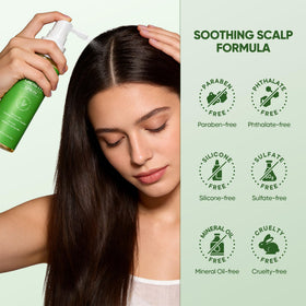 Essynaturals Advanced bottle staged in bathroom for daily routine convenience