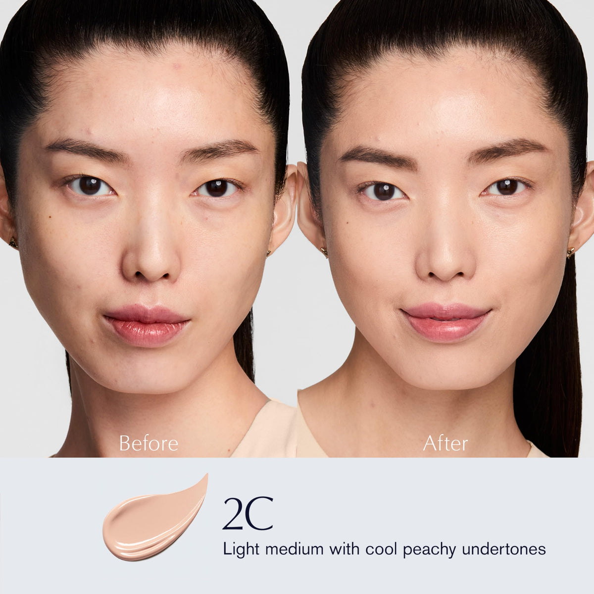 Estée Lauder wand detail showing 3D sculpting wand for precise application
