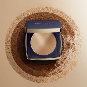 Estée Lauder application on model cheek demonstrating matte finish and oil control