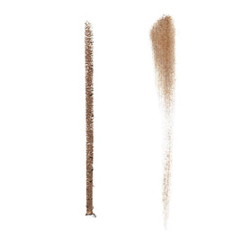 Estée Lauder close-up triangular pencil tip creating hairlike strokes precisely
