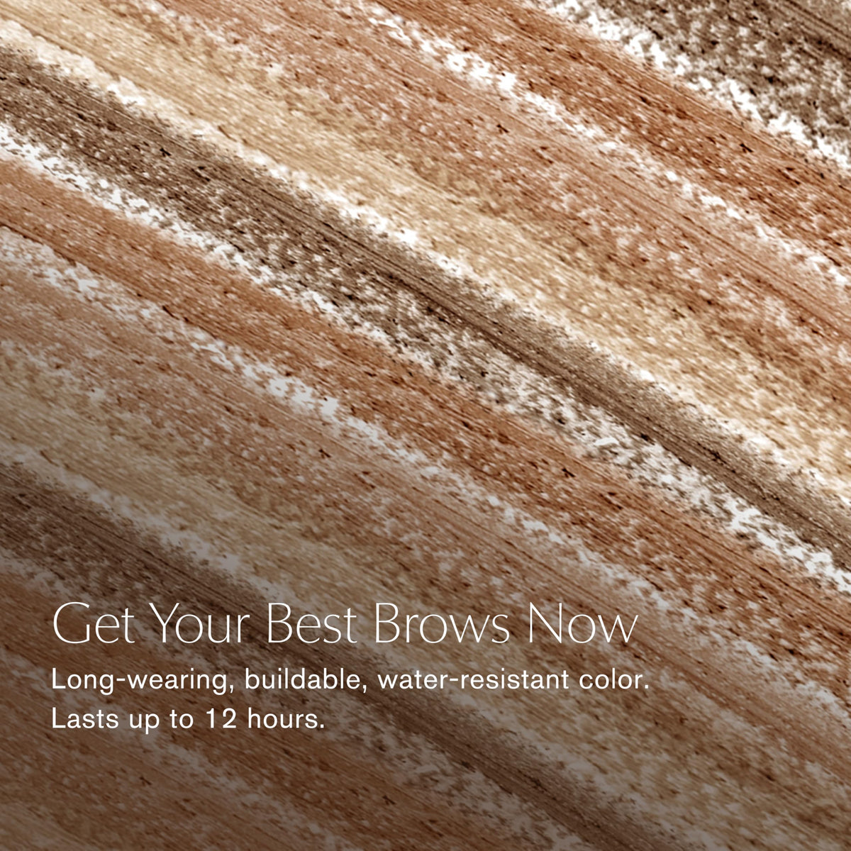 Estée Lauder Brow Now spoolie brush blending pigment for softer, natural-looking brows