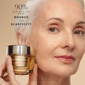 Estée Lauder close-up of cream texture demonstrating silky absorbent hydration
