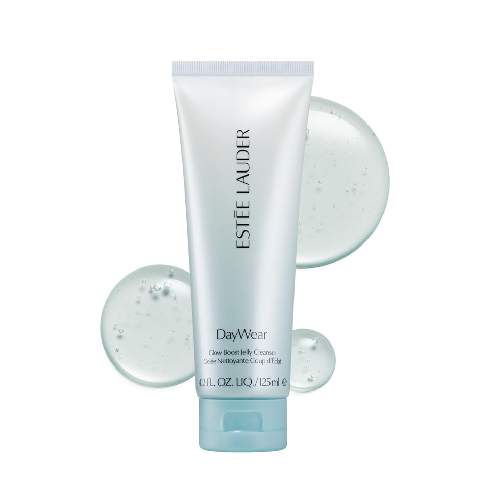 Estée Lauder DayWear front bottle showing clean packaging and glow benefits