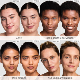 Estée Lauder concealer texture swirled on skin showing matte finish and blendable hydration
