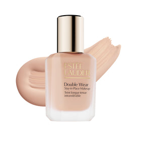 Estée Lauder bottle front showing product label and matte finish benefit