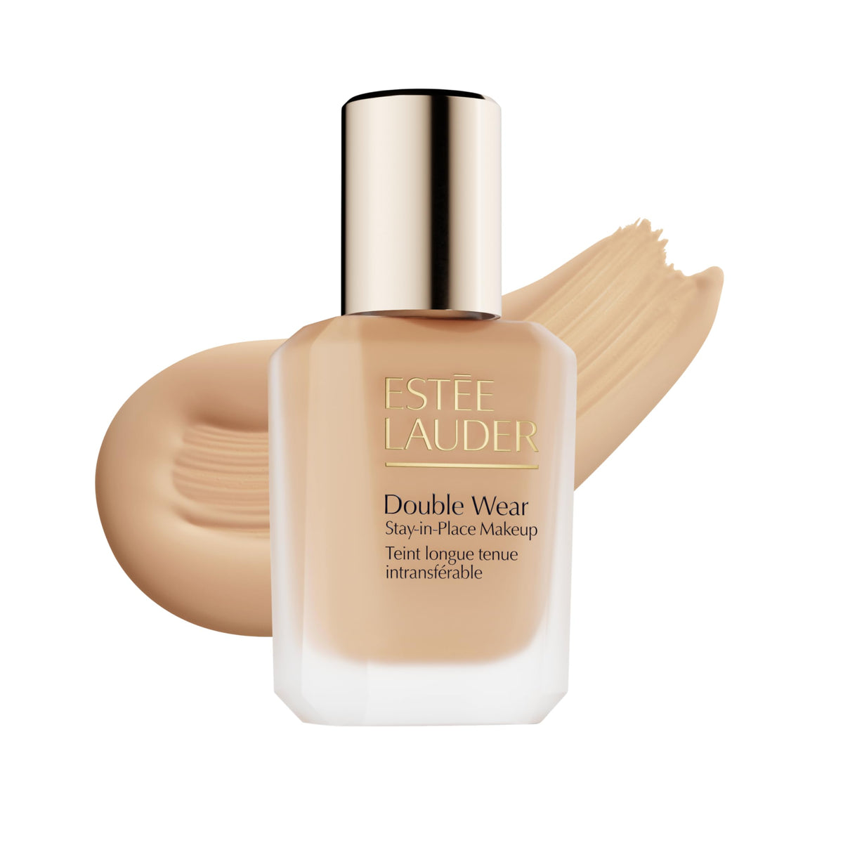Estée Lauder front bottle view showing sleek packaging and product name for easy identification and shelf appeal
