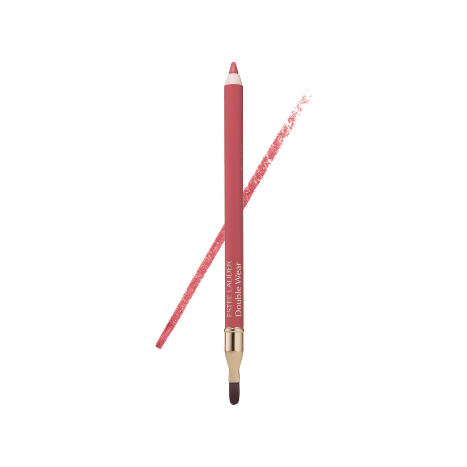 Estée Lauder double wear front packaging showing slim pencil and cap for precise application