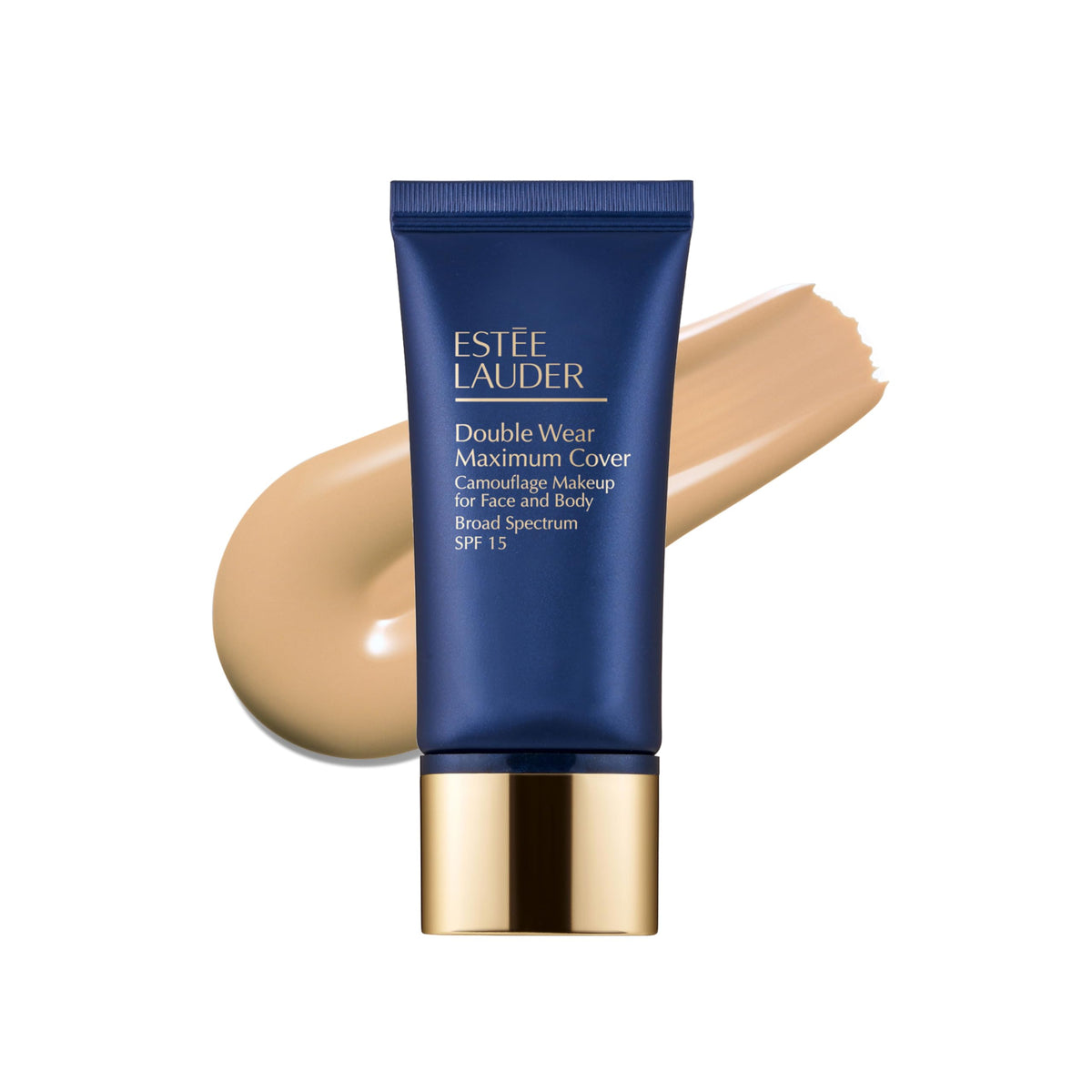 Estée Lauder bottle front view showing product branding and full-coverage finish