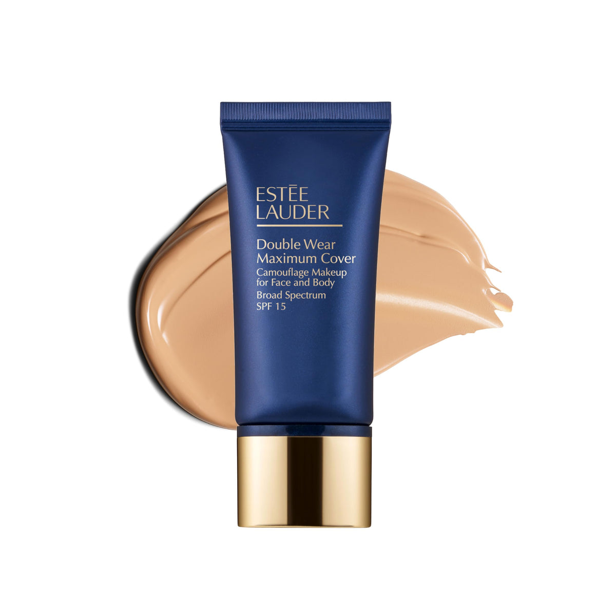 Estée Lauder Double Wear front packaging showing shade 2W1 Dawn and label benefits