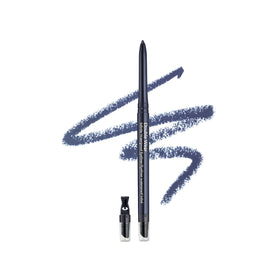 Estée Lauder pencil front packaging showing indigo shade and branding for durable everyday use