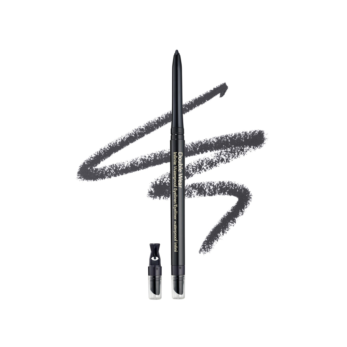 Estée Lauder pencil front packaging showing sleek design and shade
