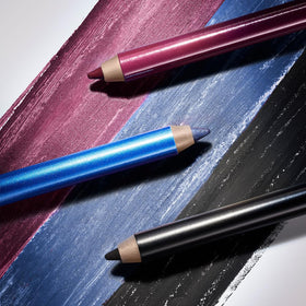 Estée Lauder eyeliner in use on model eye demonstrating long-lasting, smudge-ready definition