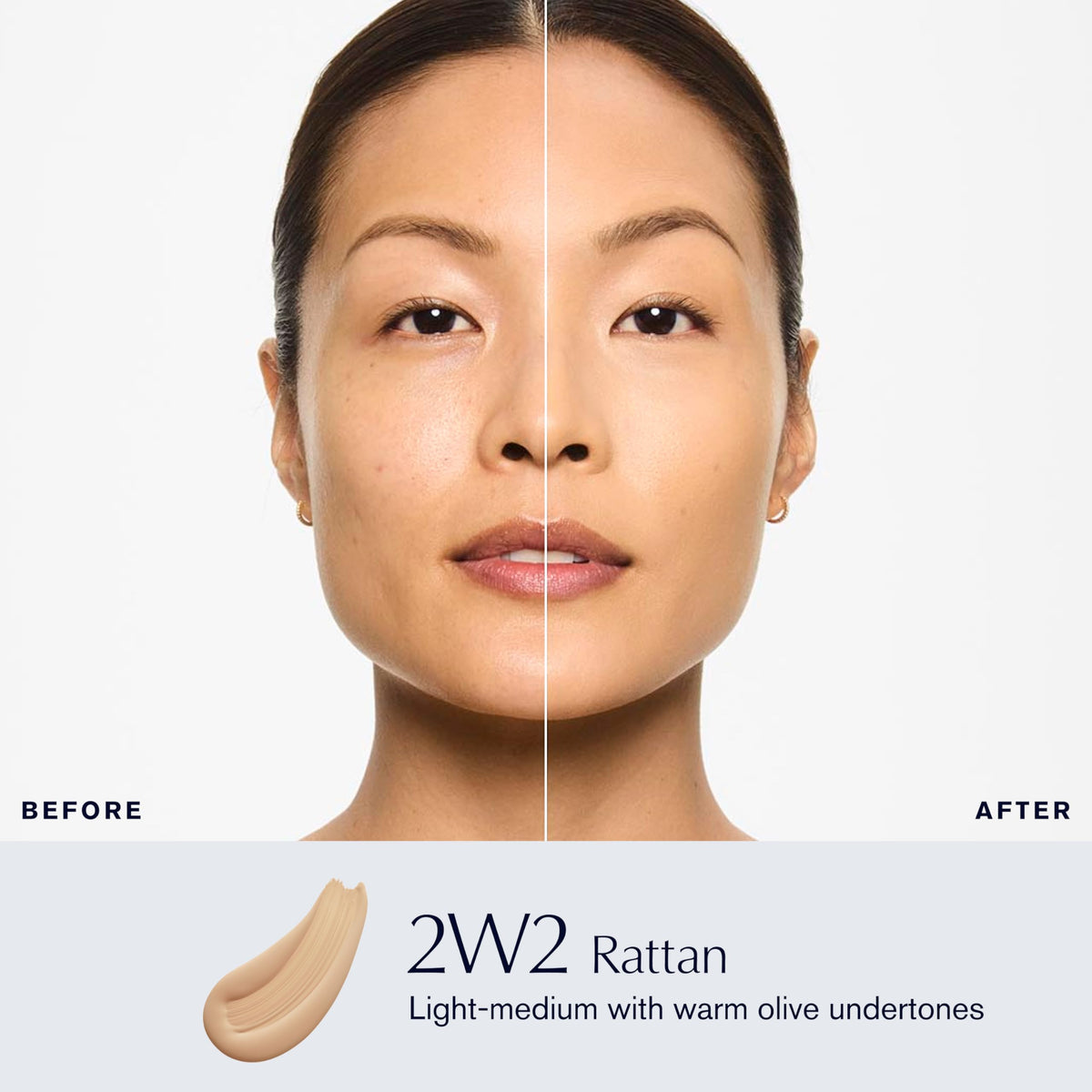 Estée Lauder pump detail highlighting controlled dispensing and neat, mess-free application benefit