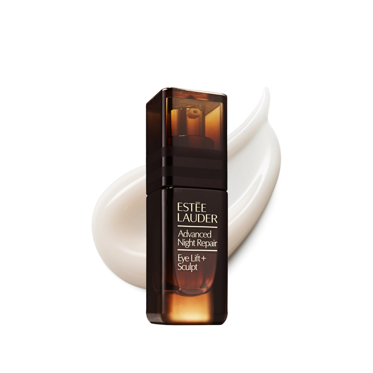 Estée Lauder front jar view showing elegant packaging and luxury benefit