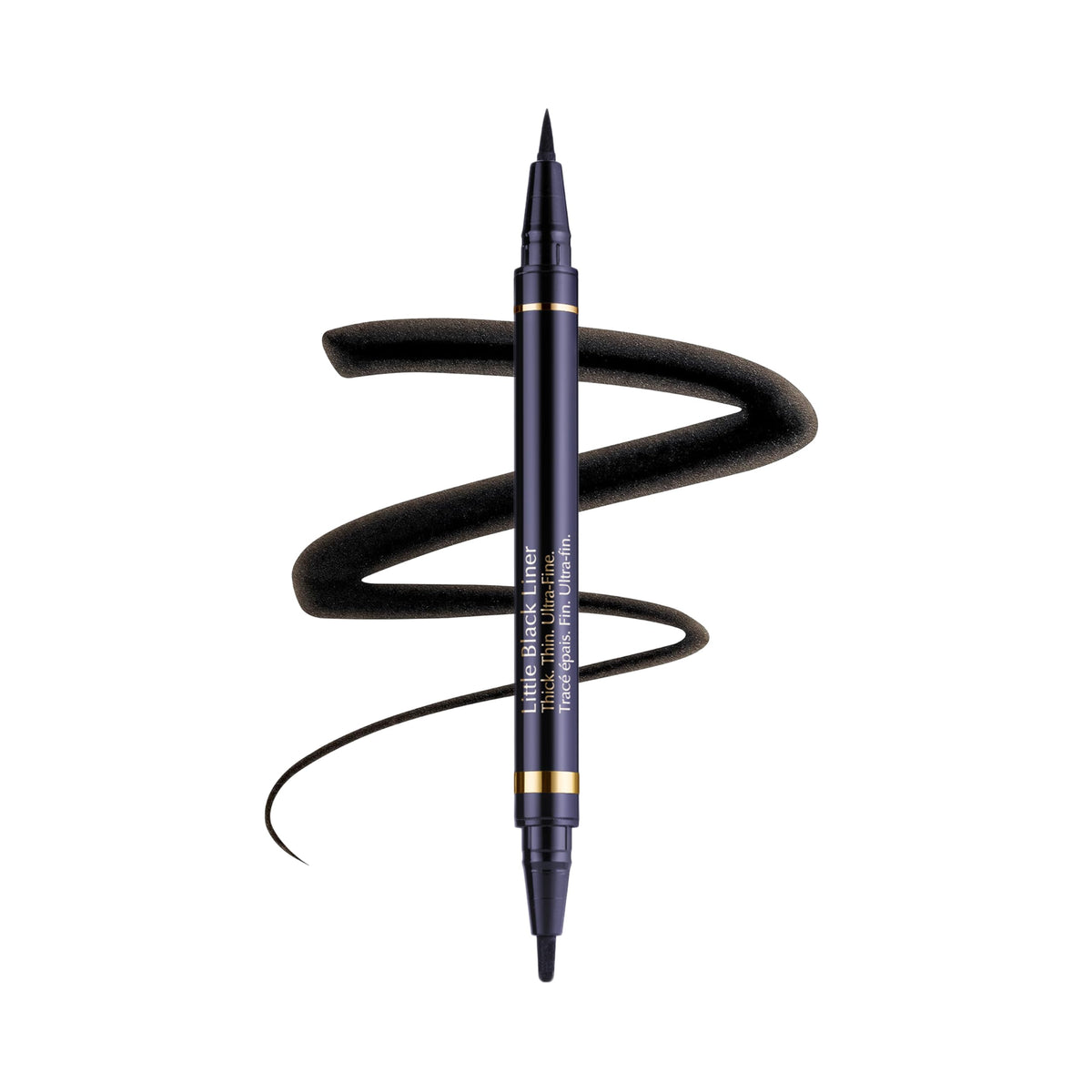 Estée Lauder front packaging showing dual-ended pen and branding for easy storage