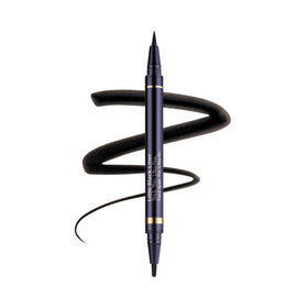 Estée Lauder front packaging showing dual-ended pen and branding for easy storage