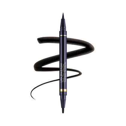 Estée Lauder front packaging showing dual-ended pen and branding for easy storage