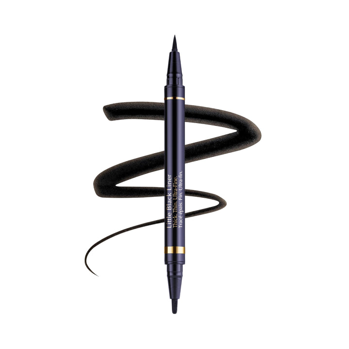 Estée Lauder front packaging showing dual-ended pen and branding for easy storage