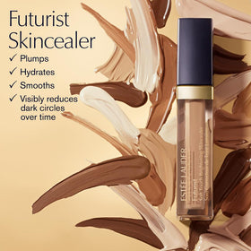 Estée Lauder lifestyle shot on bathroom counter conveying daily routine and radiant results
