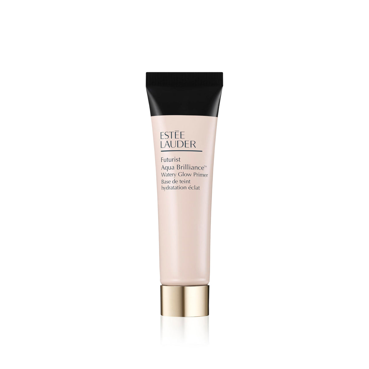 Estée Lauder front view of travel-size primer showing packaging and convenience