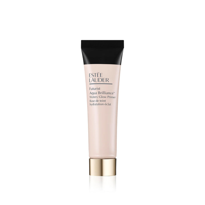 Estée Lauder front view of travel-size primer showing packaging and convenience