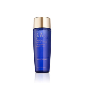 Estée Lauder gentle liquid remover front packaging shows sleek bottle and label benefit