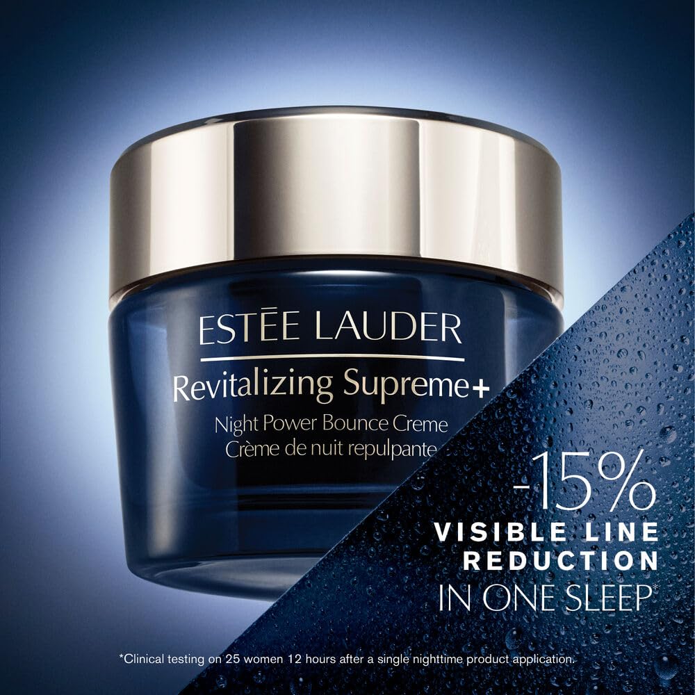Estée Lauder jar open with a swatch demonstrating transformative silky feel