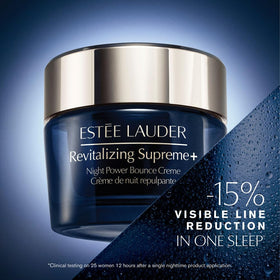 Estée Lauder jar open with a swatch demonstrating transformative silky feel