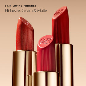 Estée Lauder lifestyle image of evening makeup look demonstrating luminous, dimensional shine