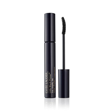 Estée Lauder front packaging of Little Black Primer showing compact 0.2 fl oz and brand benefit