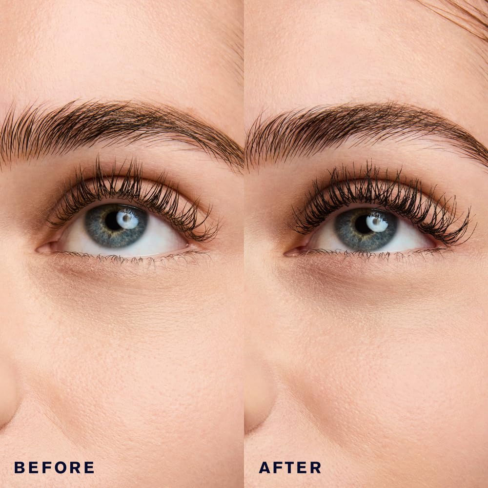 Estée Lauder mascara wand close-up showing brush detail for amplified volume