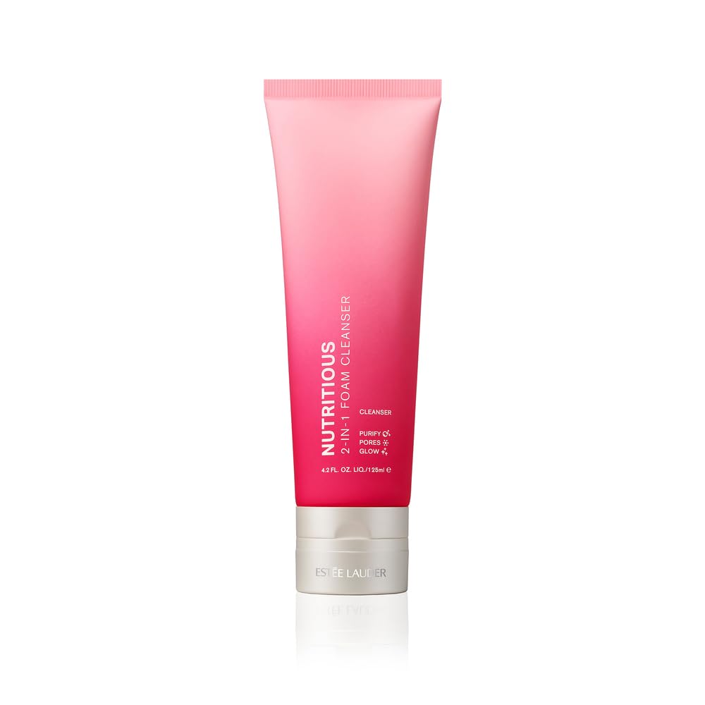Estée Lauder front packaging showing bottle and branding for clean benefit