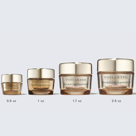 Estée Lauder packaging recyclable glass jar emphasizing sustainable, recyclable design