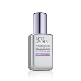 Estée Lauder front packaging showing bottle and label, elegant presentation benefit