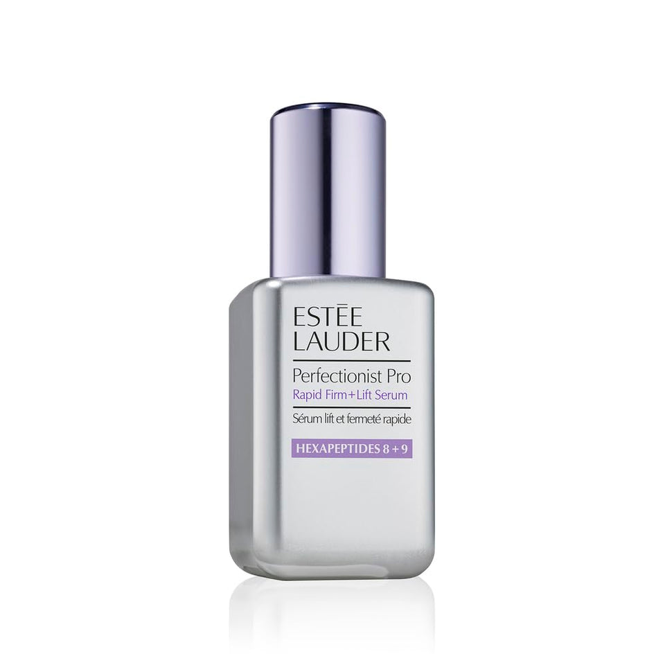 Estée Lauder front packaging showing bottle and label, elegant presentation benefit