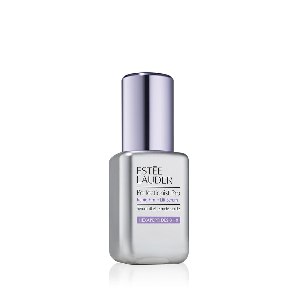 Estée Lauder front bottle shot showing sleek packaging and clear product identity benefits