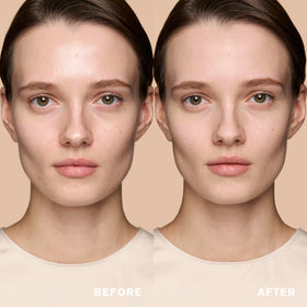 Estée Lauder primer texture closeup revealing gel-cream surface, smooth application benefit