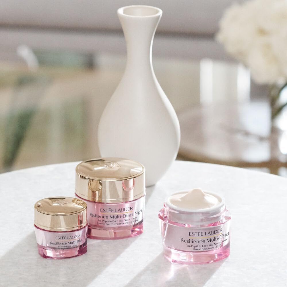 Estée Lauder cream applied on hand demonstrating smoothing and quick absorption