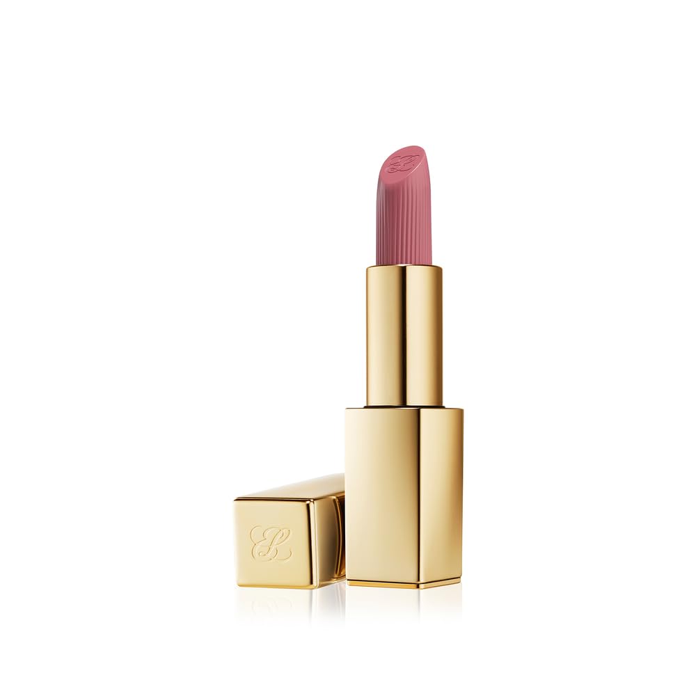 Estée Lauder front packaging showing shade 441 Rose Tea and luxe golden case